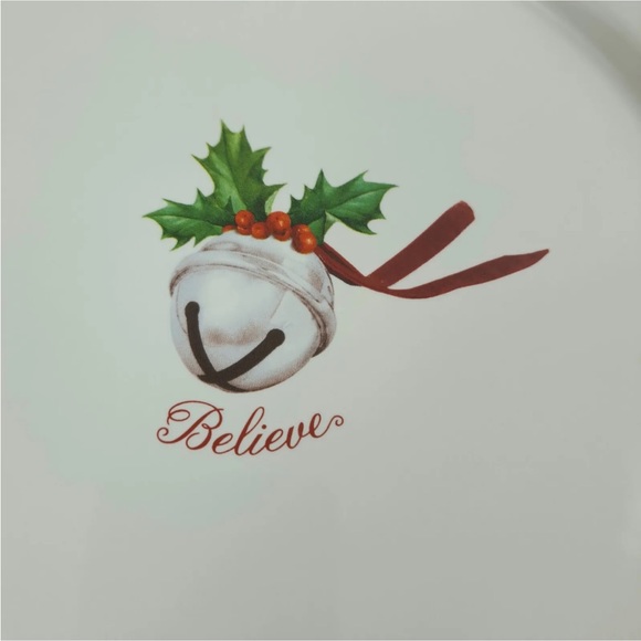 Hallmark The Polar Express Bell "Believe" 10" Dinner Plate - 11 are available - Picture 2 of 3